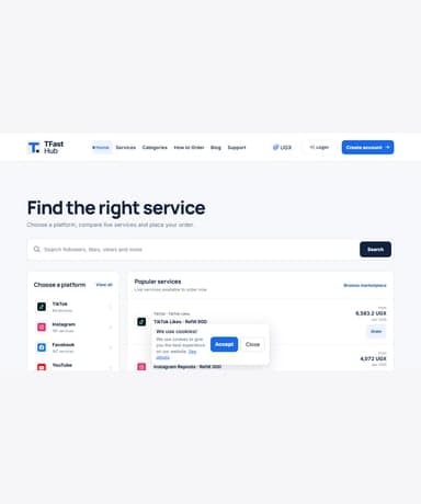 Online stores