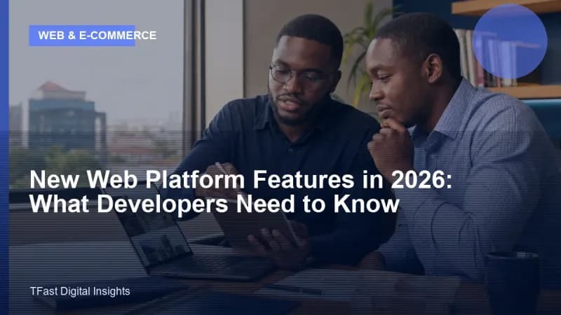 New Web Platform Features in 2026 for Developers