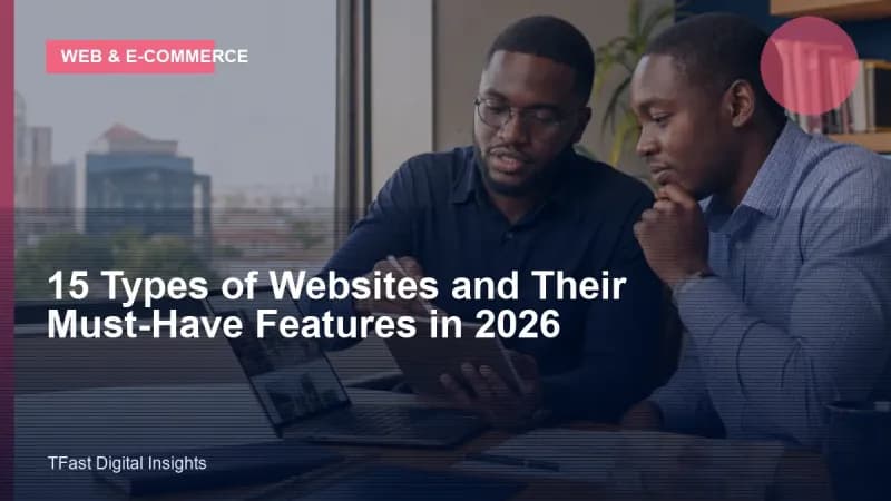 15 Types of Websites and Their Must-Have Features
