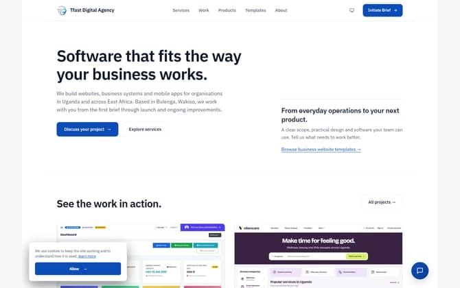 TFAST Digital project image
