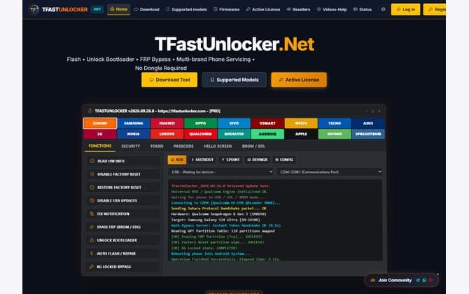 TFAST Unlocker project image