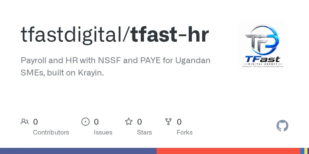 TFast HR — GitHub repository card